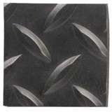 Floor Mat, Rubber, Diamond Plate, Conductive, Anti-Fatigue, 3' x 25', Black redirect to product page